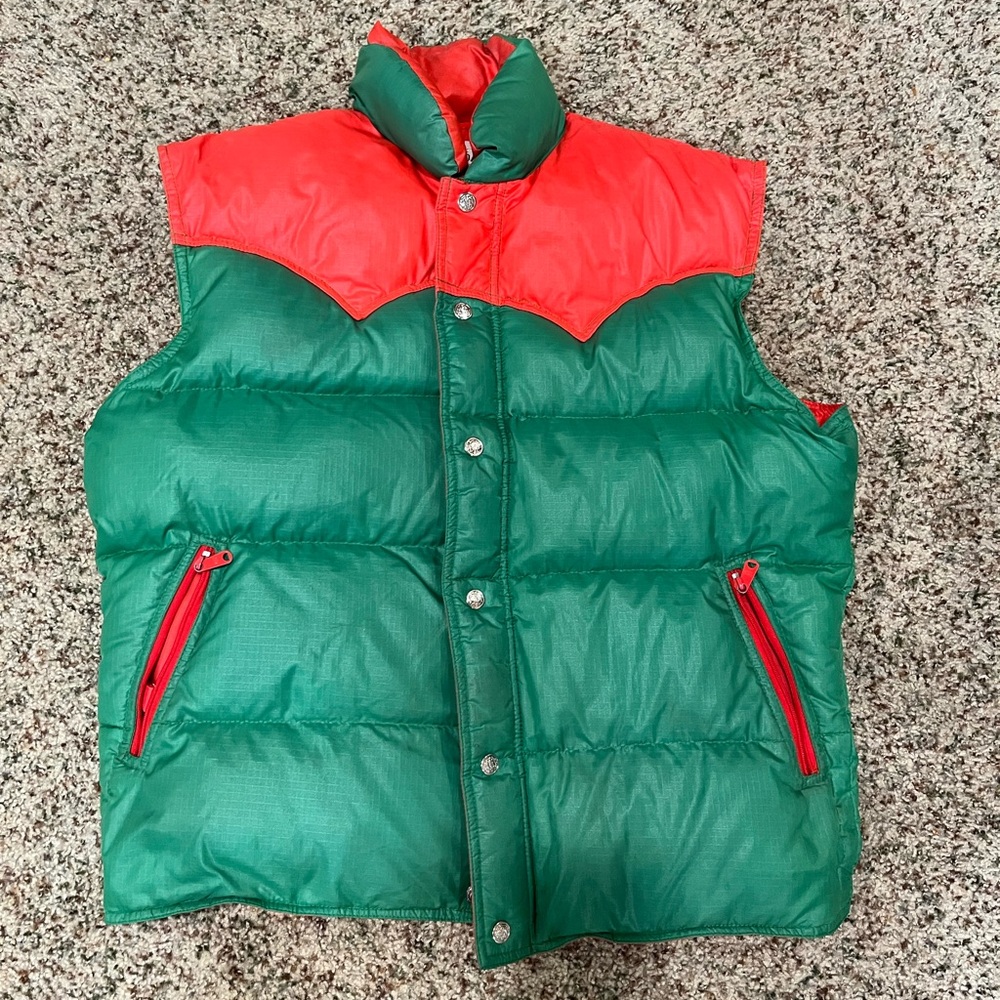 Vintage 1970s Ski Daddle puffer vest